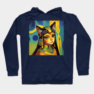 Bastet Egyptian Cat Goddess Hoodie